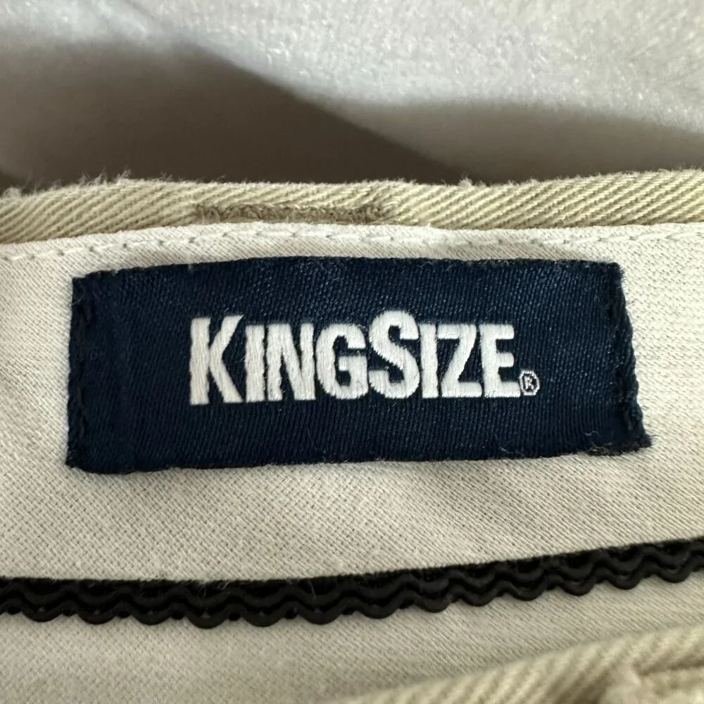 KingSize Mens Khaki Shorts Size 48 Big Casual Wear
